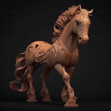 3D model Pony (STL)